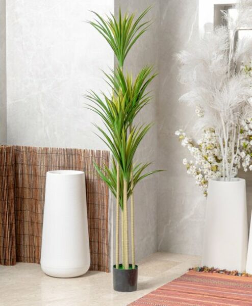 شجرة صناعية أرضية كوادرو  -  اخضر ومتعدد الالوان