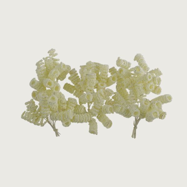 ورد سويرل صناعي مبروم - سكري - 12 قطعة