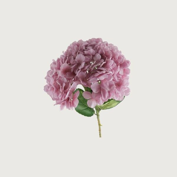 فرع زهرة هيدرنجا - وردي - 12 قطعة