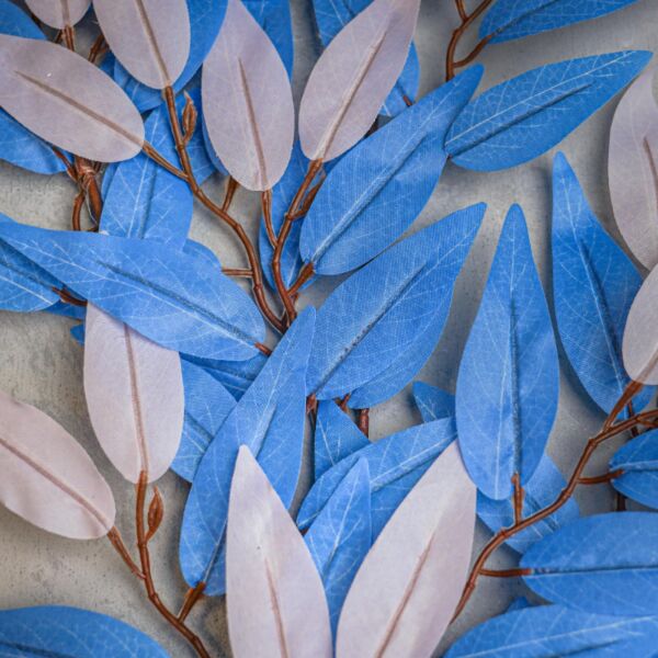 فروع صناعية لازوردي - 12 قطعة