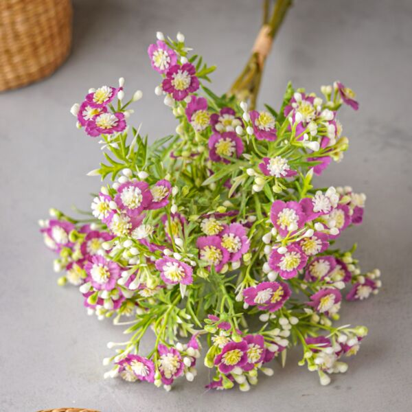 زهر صناعي سيلفيا - متعدد الالوان - 12 قطعة