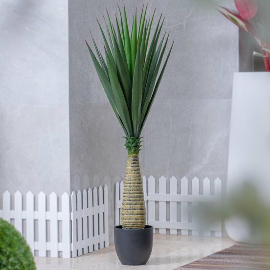 شجرة صناعية سيول - اخضر وبني