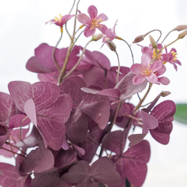 نبات صناعي فلارا - موف واسود - 12 قطعة