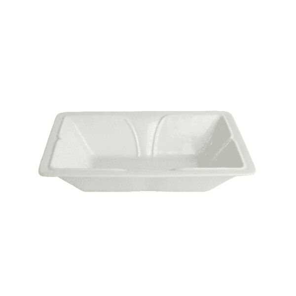 طبق تقديم بورسلان ايلا - ابيض