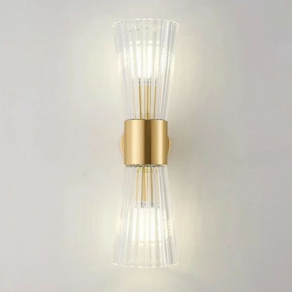 إضاءة جدارية كرستال لمبتين كويلا