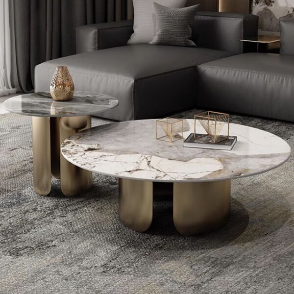 طاولة قهوة مع طاولة جانبية راتشيل - متعدد الالوان