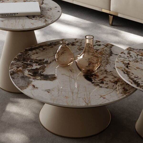 طاولة قهوة برونو - أوف وايت ومتعدد الالوان