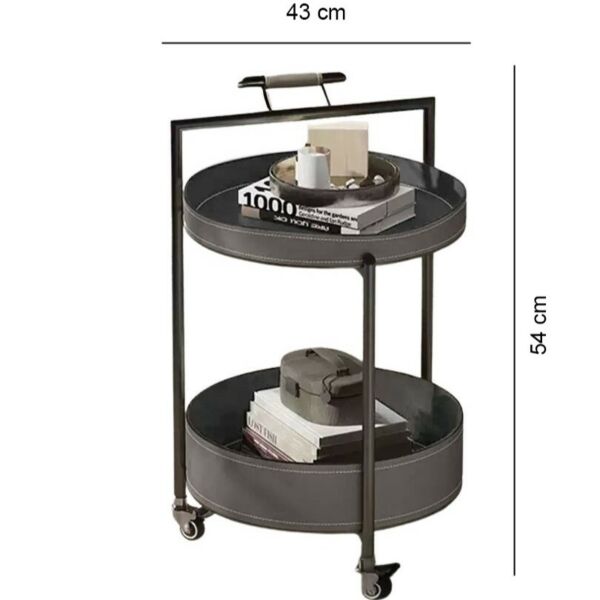 عربة خدمة مونتير - رمادي