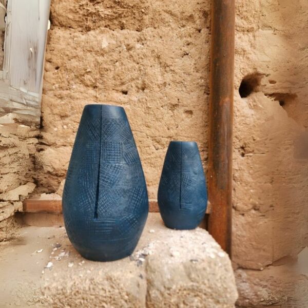 طقم فازات بلو اوشن قطعتين - ازرق