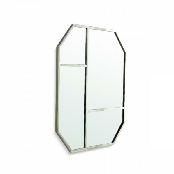 مراية حائط اجدا - فضي