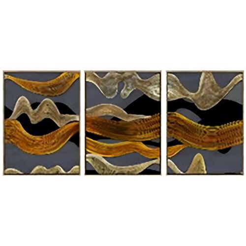 مجموعة ثلاث لوحات ألوفارا