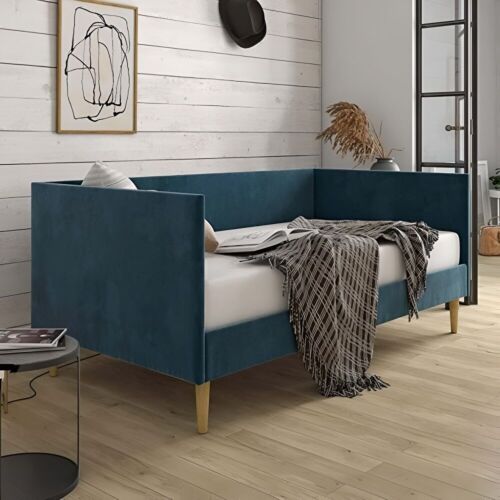 كنبة سرير ابيلا 180×90×80 سم - أزرق