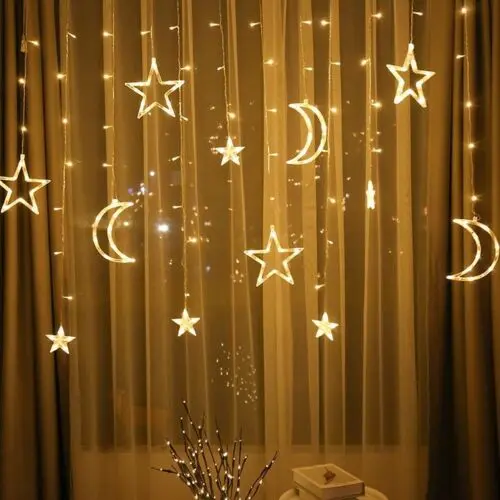 حبل إضاءة زينة رمضان 2 متر