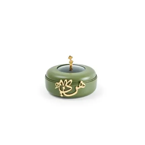 حافظة تقديم 20 سم من ديوان - اخضر