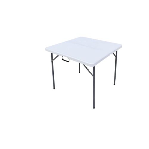 طاولة فايبر مربعة قابلة للطي  86x86x74 ابيض 