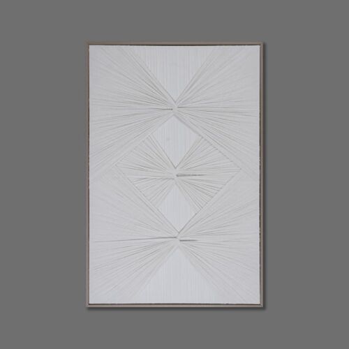 لوحة جدارية قماش متداخل جوي 120x80 سم