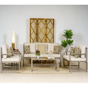 كنب جلسة خارجيه ثلاثي نيس - بيج