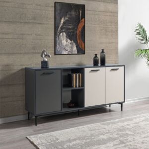 طاولة بوفيه لينتون إلم كوڤ - رمادي