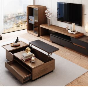 طاولة قهوة ملتي فانكشنال