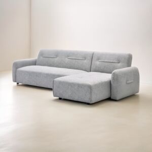 كنبة زاوية روتيا - رمادي