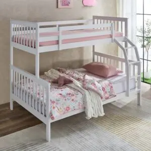 سرير مزدوج بطابقين من هامبتون 90x200 و 120x200 سم