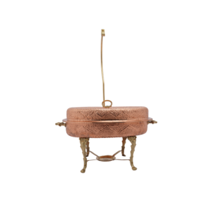 سخان طعام باكستاني نحاس - ذهبي