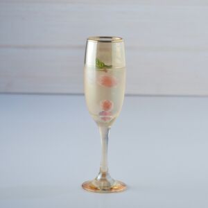 كاسة floral yellow