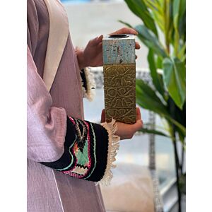 مبخرة حرف عربي أزرق ليراتا - حروف اندلسية 