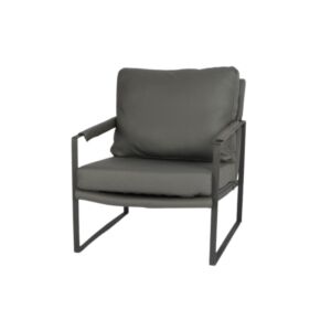 كرسي مفرد اريانا - رمادي