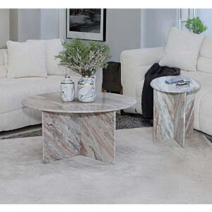 طقم طاولة قهوة قطعتين ليري