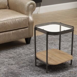 طاولة جانبية شوجر - بيج