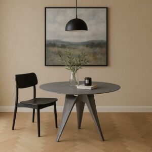 طاولة طعام راما - رمادي