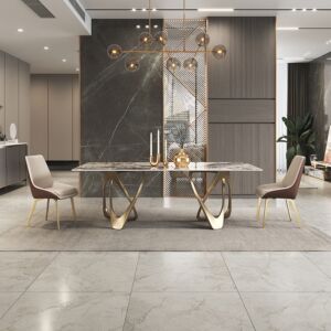 طاولة طعام مودرن نومار 6 أشخاص - متعدد الألوان