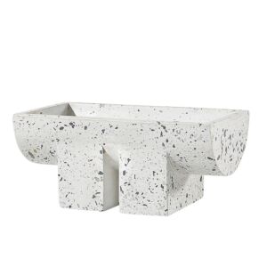 وعاء فواكه وايت ستون بقاعدة مرتفعة 