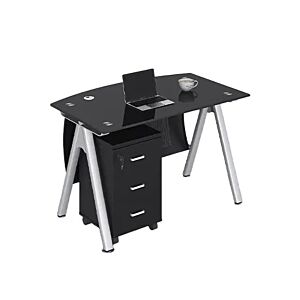 طاولة مكتب مع أدراج اربايت - اسود