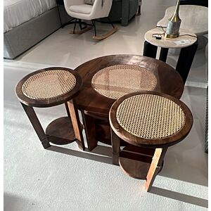 طقم طاولة قهوة 3 قطع سيرفا