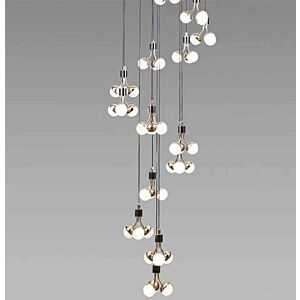 إنارة معلقة كوالما للدرج - ذهبي