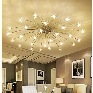 إنارة معلقة ستاري نجوم - ذهبي