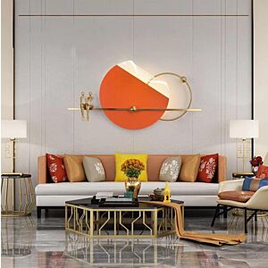 اضاءة جدارية مودرن - ذهبي وبرتقالي