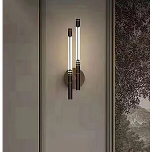 اضاءة جدارية مودرن بارلل - اسود