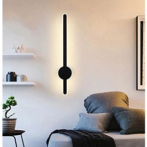 اضاءة جدارية مودرن مارغو - اسود