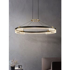 إنارة معلقة 60 سم - اسود