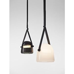 إنارة معلقة زجاج 20 سم - ابيض