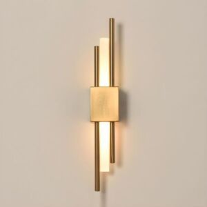 اضاءة جدارية 50 سم - ذهبي