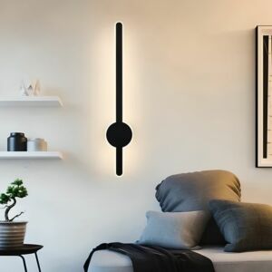 اضاءة جدارية ماندا 60X12 سم - اسود