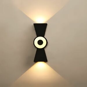 اضاءة جدارية مينو - اسود