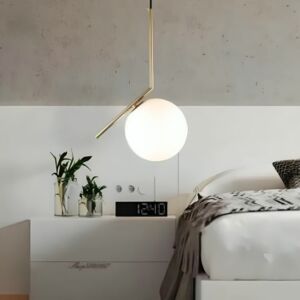 اضاءة معلقة ليد مودرن بول - ذهبي