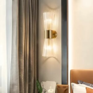 اضاءة جدارية مودرن سابو - ذهبي