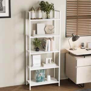 وحدة أرفف 5 طبقات فينيسيا - ابيض