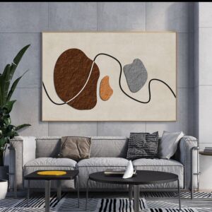 لوحة جدارية فنية بالكوني